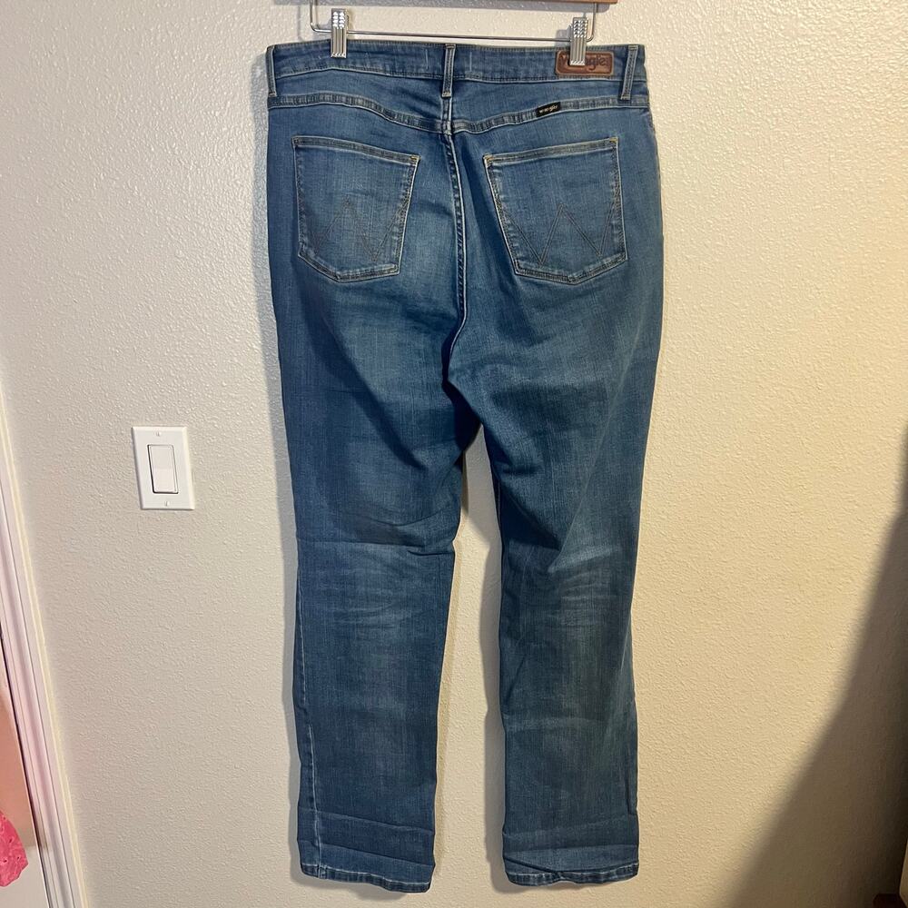 Classic Women's Blue Straight-Leg Jeans